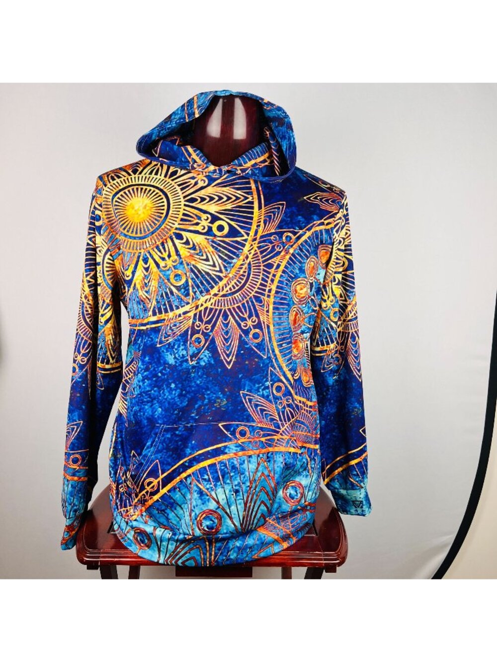 Celestial New Age Tribal Design Hoodie Sweatshirt Pullover 2XL Nextmia Brand